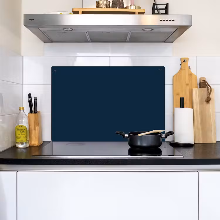 Midnight - Blue - Blauw Inductie beschemer met haakjes klein 777 -sfeer2