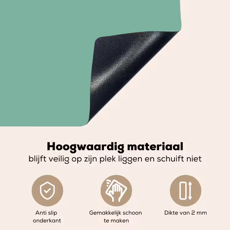 Ocean - Jade - Groen Inductie beschemer met haakjes klein 777 -ky-onderkant-nl