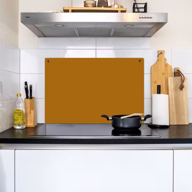 Ocre - Gold - Geel Inductie beschemer met haakjes klein 777 -sfeer2