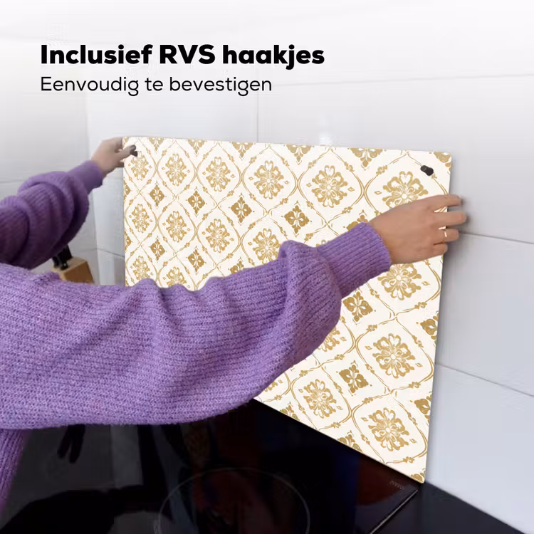 Ornament - Klassiek - Goud Inductie beschemer met haakjes klein 777 -ky-ophangen-nl