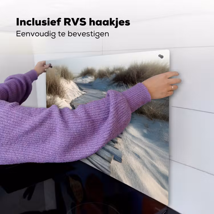 Pad - Planken - Duinen - Gras Inductie beschemer met haakjes middel -ky-ophangen-nl