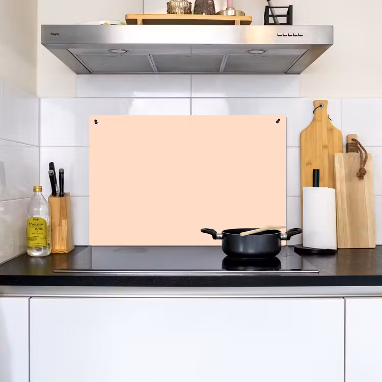 Pale - Peach - Nude Inductie beschemer met haakjes klein 777 -sfeer2
