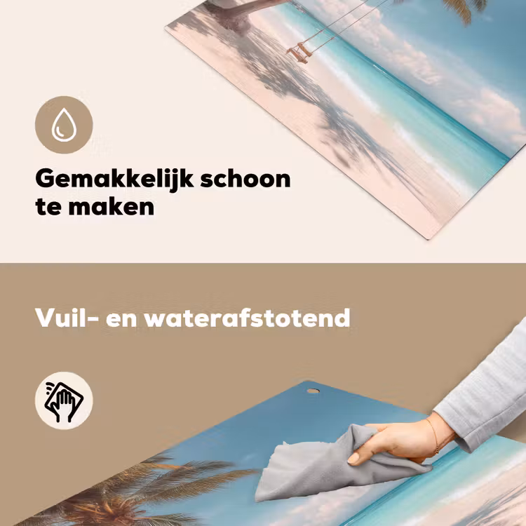 Palmboom - Schommel - Strand - Lucht Inductie beschemer met haakjes middel -ky-schoon-nl