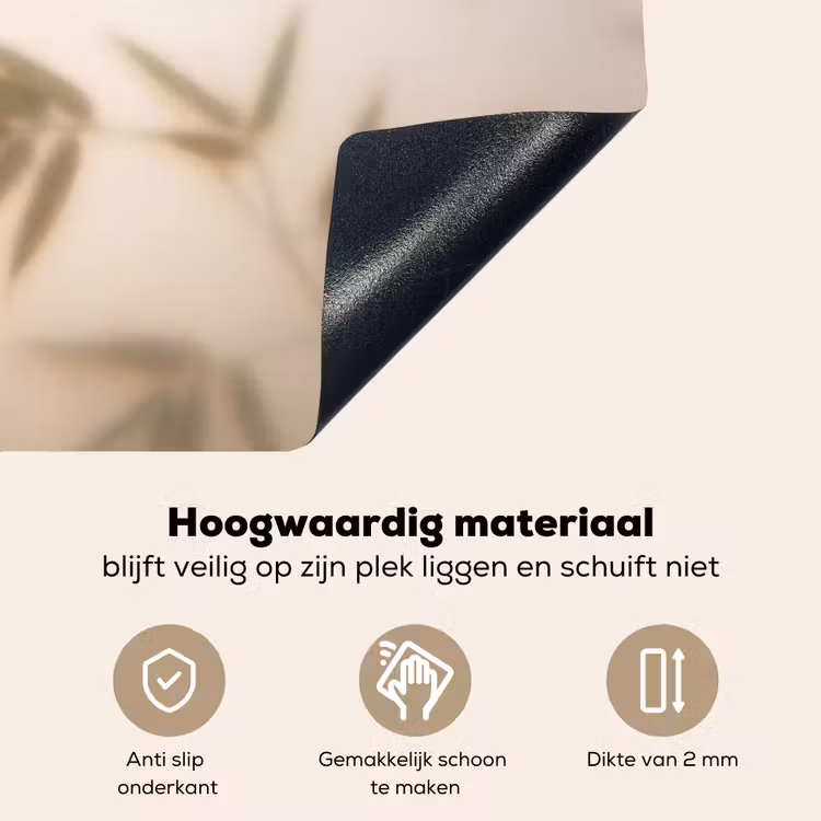 Planten - Bladeren - Natuur - Groen Inductie beschemer met haakjes klein -ky-onderkant-nl