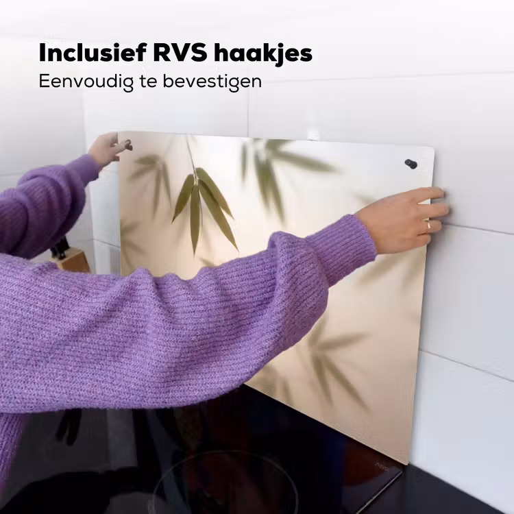 Planten - Bladeren - Natuur - Groen Inductie beschemer met haakjes klein -ky-ophangen-nl