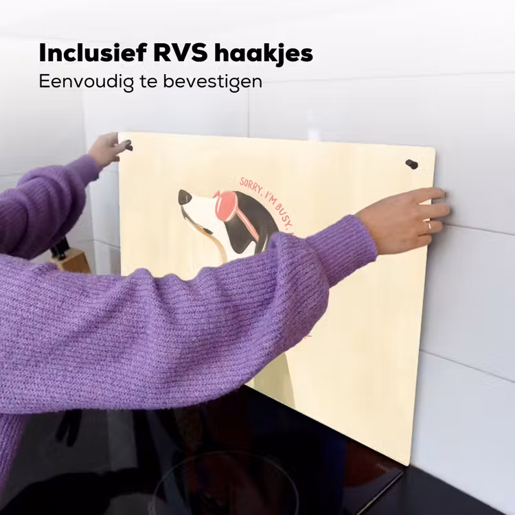 Quote - Hond - Zonnebril Inductie beschemer met haakjes klein -ky-ophangen-nl