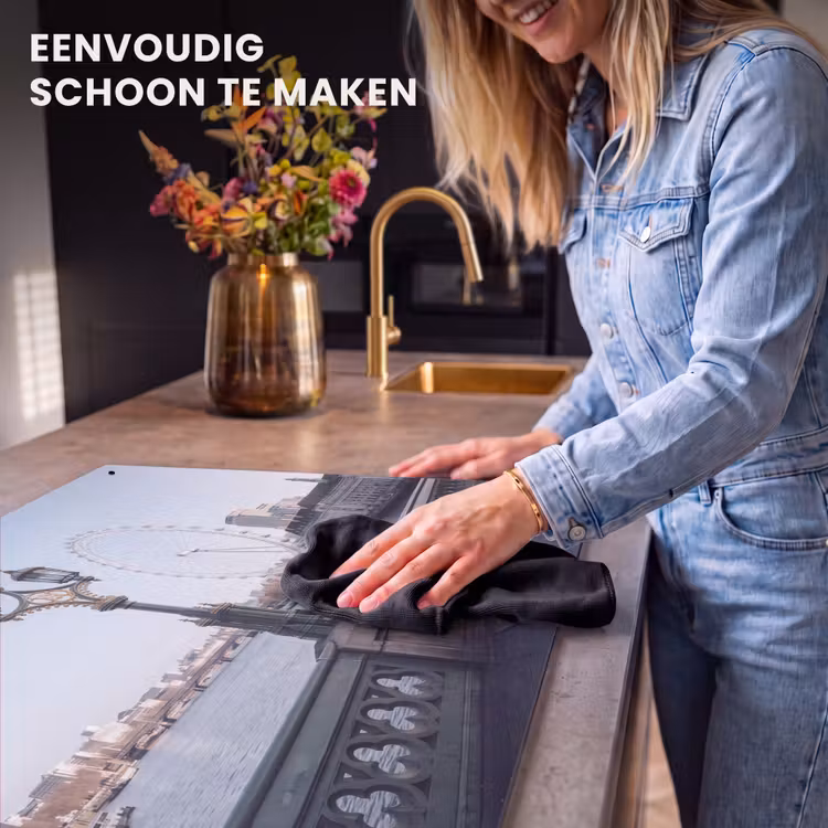 Reuzenrad - Londen - Stad - Architectuur - Brug Inductie beschemer met haakjes klein -ky-schoon-nl