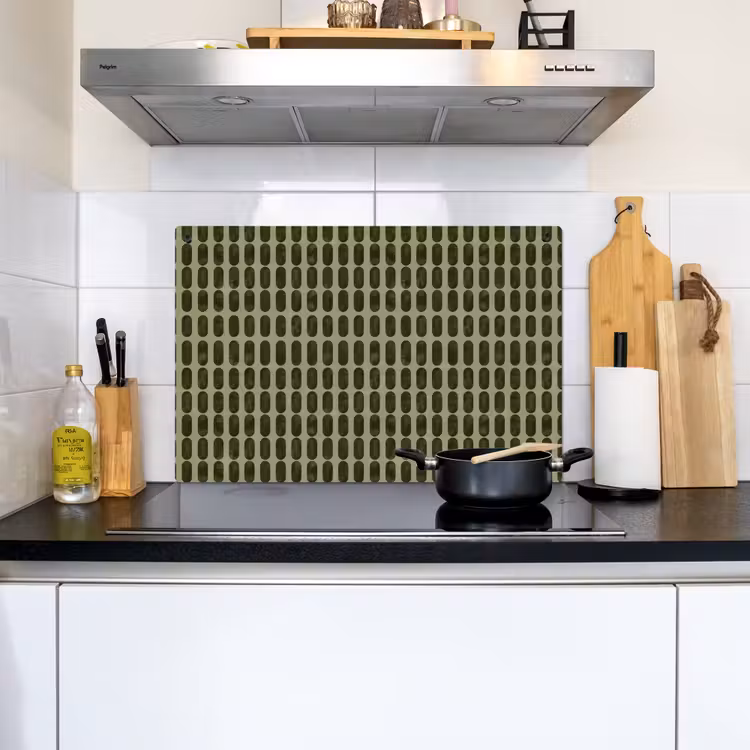 Ritmisch - Effect - Groen Inductie beschemer met haakjes klein 777 -sfeer2