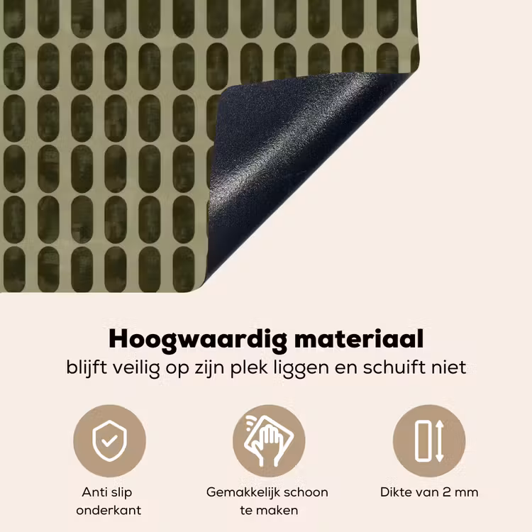 Ritmisch - Effect - Groen Inductie beschemer met haakjes klein 777 -ky-onderkant-nl