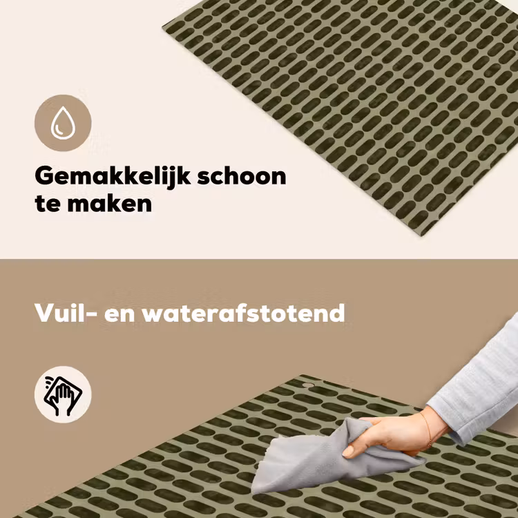 Ritmisch - Effect - Groen Inductie beschemer met haakjes klein 777 -ky-schoon-nl