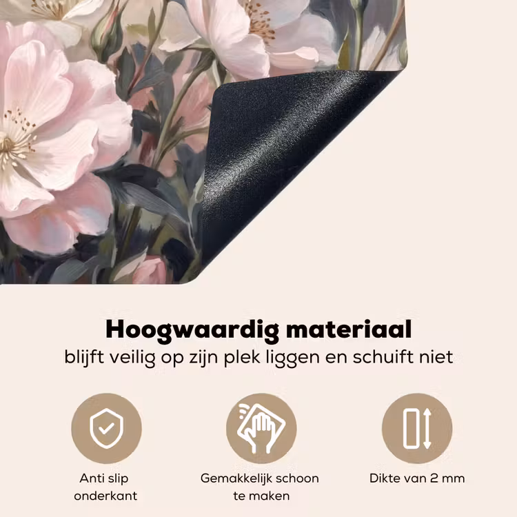 Rozen - Illustratie - Roze Inductie beschemer met haakjes klein -ky-onderkant-nl