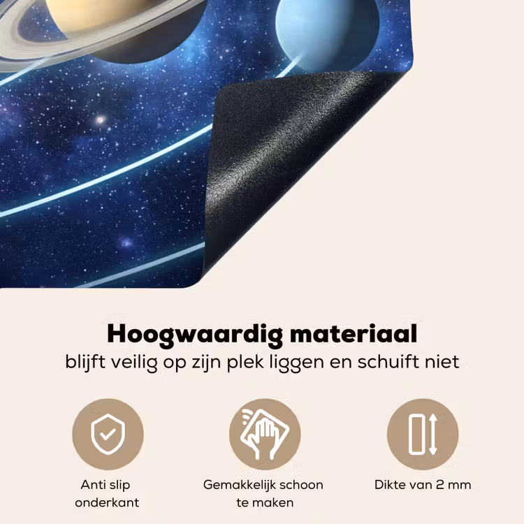 Ruimte - Zonnestelsel - Blauw Inductie beschemer met haakjes klein -ky-onderkant-nl