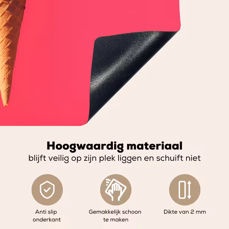 Schepijs - Roze - Hoorntje Inductie beschemer met haakjes klein -ky-onderkant-nl