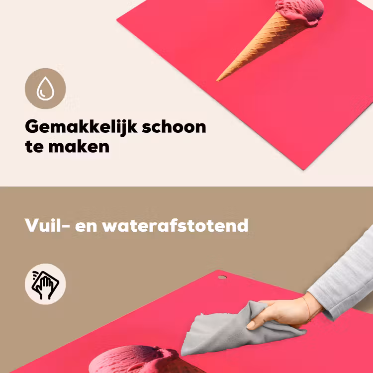 Schepijs - Roze - Hoorntje Inductie beschemer met haakjes klein -ky-schoon-nl