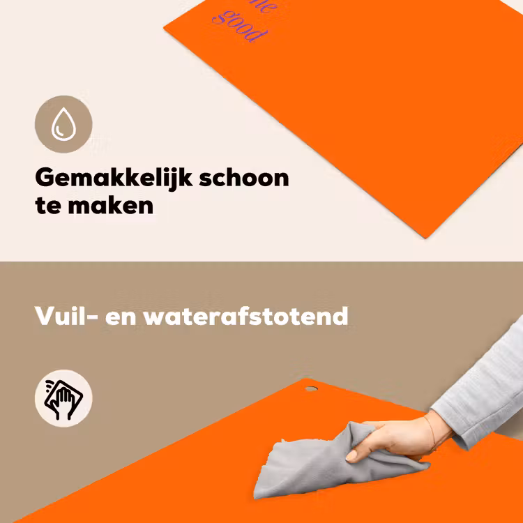 See te good - Paars - Oranje Inductie beschemer met haakjes klein -ky-schoon-nl