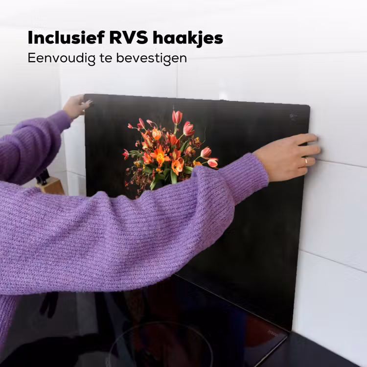 Sierlijk - Boeket - Vaas Inductie beschemer met haakjes klein -ky-ophangen-nl