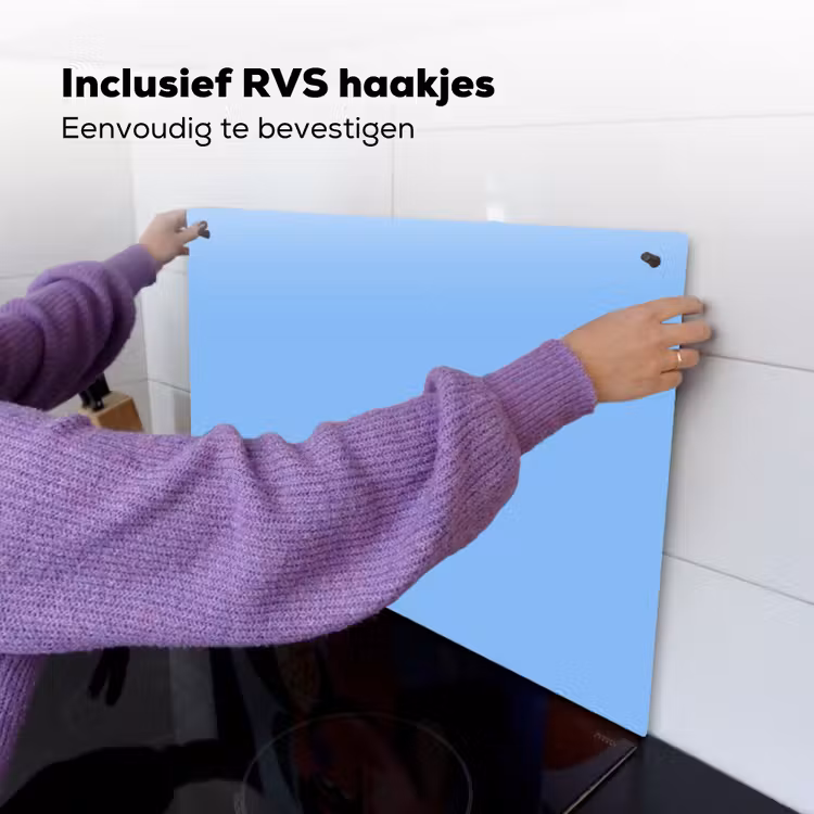 Sky - Glow - Blauw Inductie beschemer met haakjes klein 777 -ky-ophangen-nl