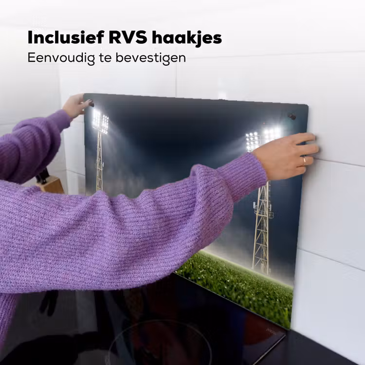 Stadion - Lichtmast - Sport - Nacht Inductie beschemer met haakjes klein -ky-ophangen-nl
