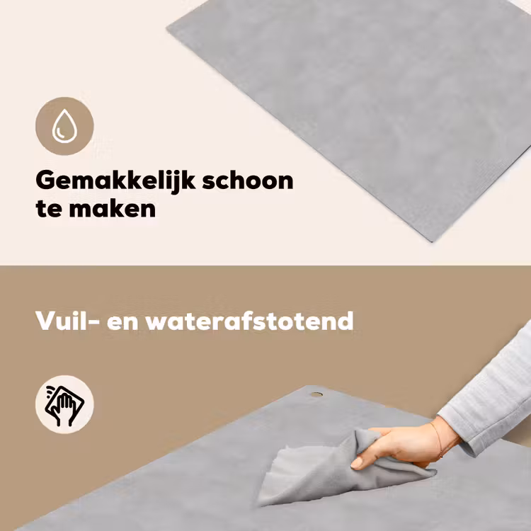 Steen - Patronen - Beton Inductie beschemer met haakjes klein 777 -ky-schoon-nl