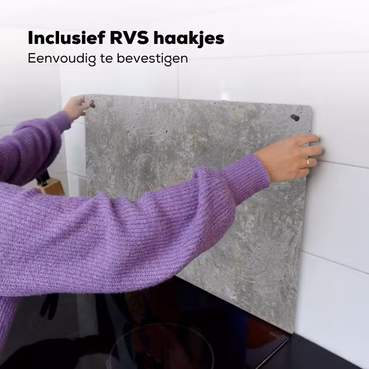 Stenen - Beton - Patronen Inductie beschemer met haakjes klein 777 -ky-ophangen-nl
