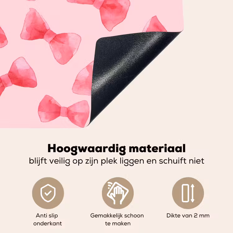 Strikken - Aquarel - Roze Inductie beschemer met haakjes klein 777 -ky-onderkant-nl