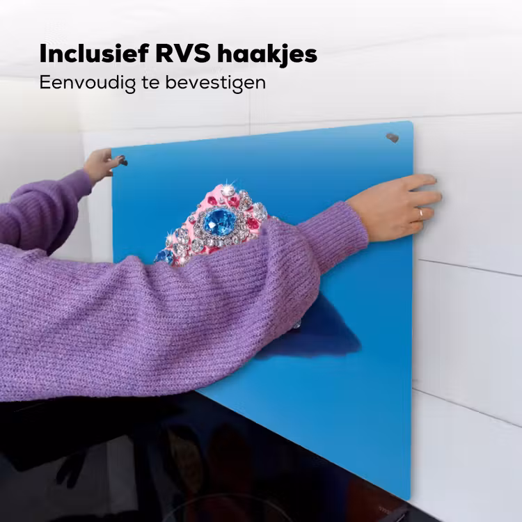 Taart - Edelstenen - Glitters - Roze Inductie beschemer met haakjes middel -ky-ophangen-nl