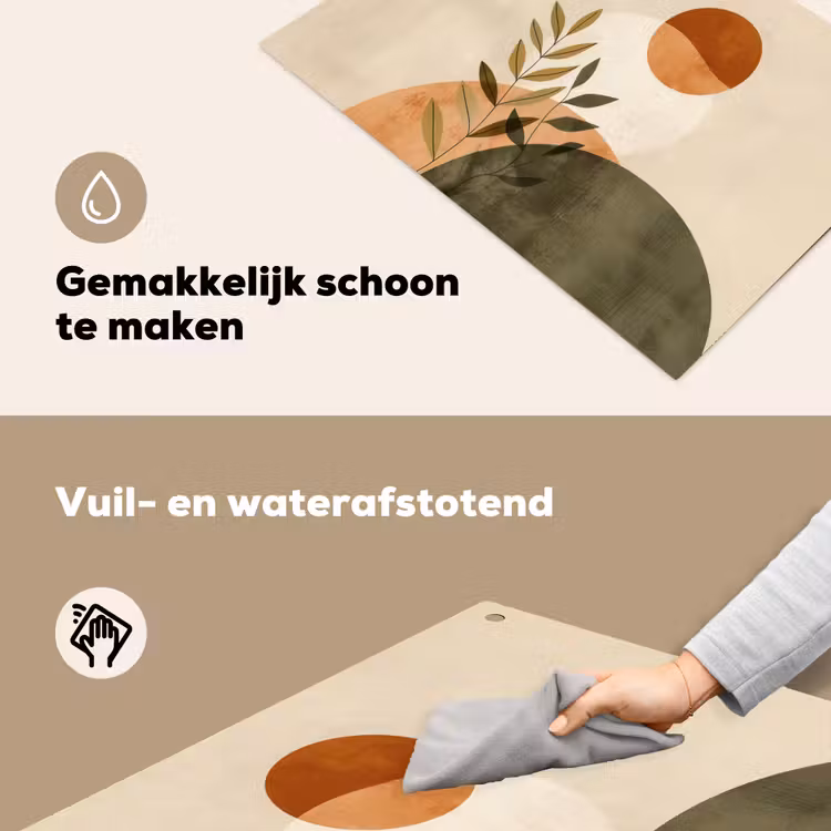 Takken - Vormen - Abstract Inductie beschemer met haakjes klein -ky-schoon-nl