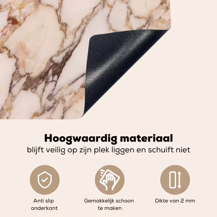Textuur - Gesteente - Aderen - Abstract - Wit Inductie beschemer met haakjes klein -ky-onderkant-nl