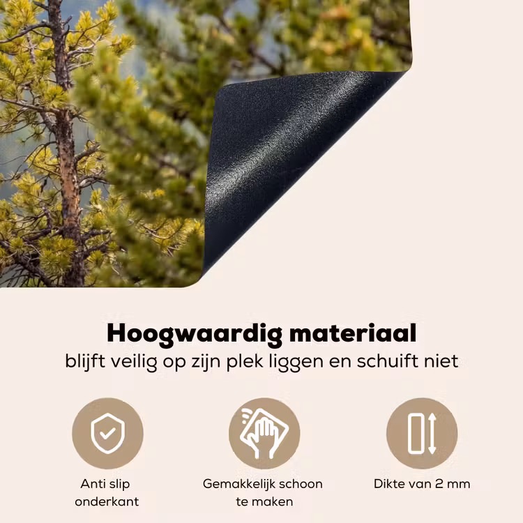 Uil - Oehoe - Bomen - Natuur Inductie beschemer met haakjes klein -ky-onderkant-nl