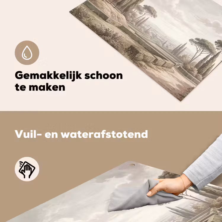 Vallei - Tuin - Natuur - Groen Inductie beschemer met haakjes klein -ky-schoon-nl