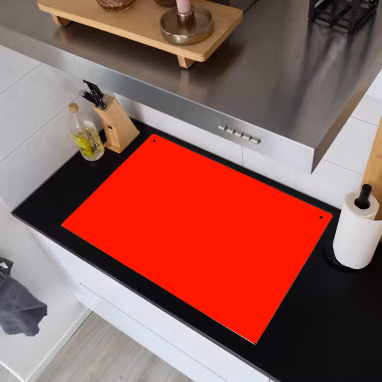Vibrant - Vermilion - Rood Inductie beschemer met haakjes klein 777 -sfeer1