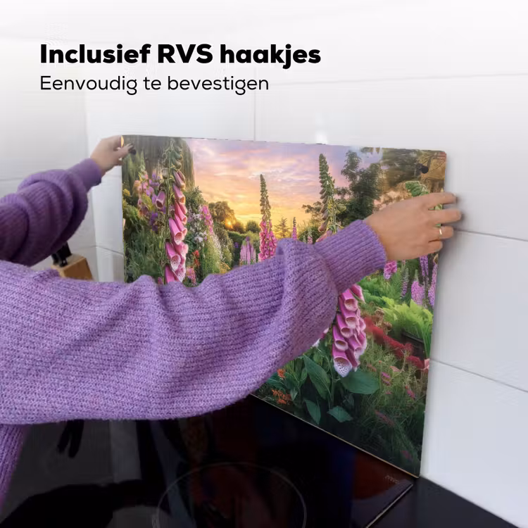 Vingerhoedskruid - Bloemen - Tuin Inductie beschemer met haakjes klein -ky-ophangen-nl
