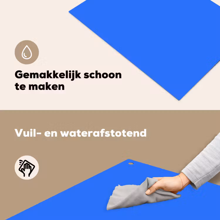 Vivid - Cobalt - Blauw Inductie beschemer met haakjes klein 777 -ky-schoon-nl