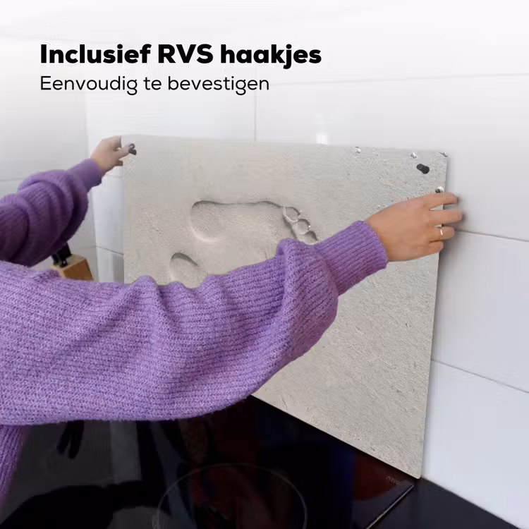 Voeten - Afdrukken - Zand Inductie beschemer met haakjes klein -ky-ophangen-nl