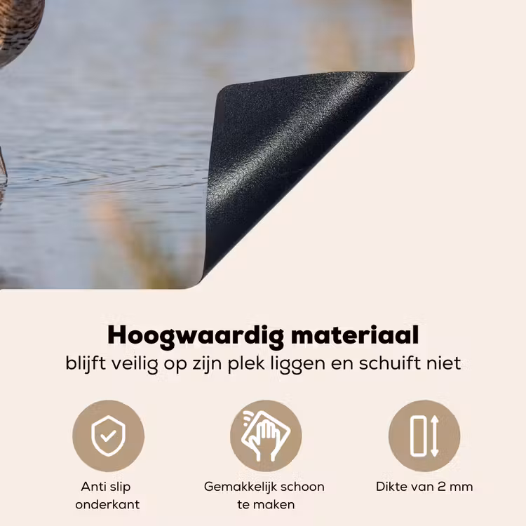 Vogel - Steltloper - Water - Natuur Inductie beschemer met haakjes klein -ky-onderkant-nl