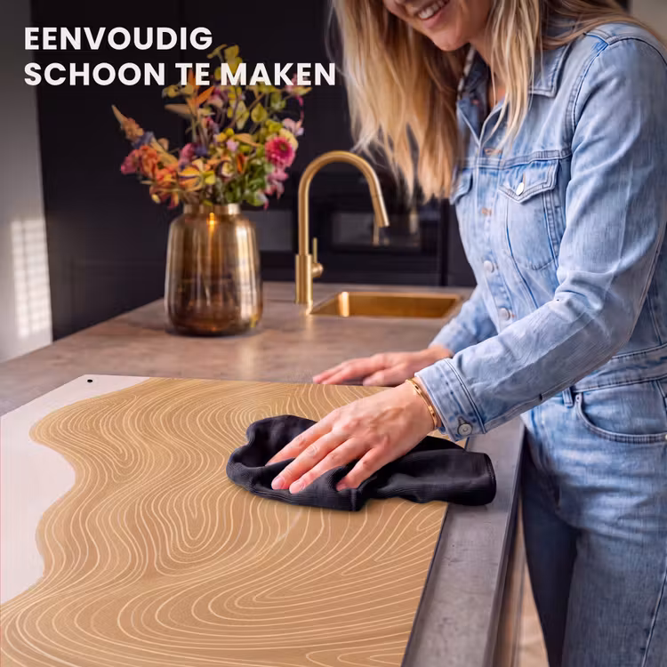 Vrouw - Profiel - Modern - Abstract - Kunst Inductie beschemer met haakjes klein -ky-schoon-nl
