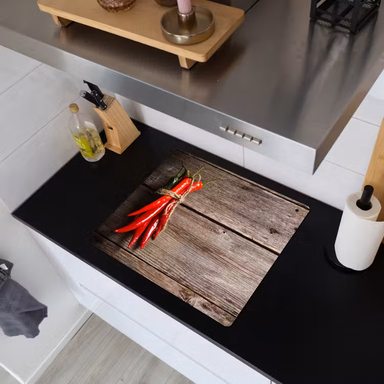 Vurige Chili Knopen Inductie beschemer met haakjes middel -sfeer1