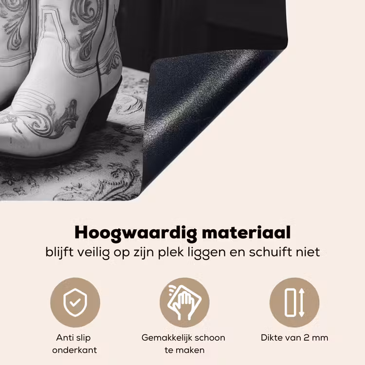 Wijn - Cowboylaarzen - Raamlicht - Wit Inductie beschemer met haakjes klein -ky-onderkant-nl