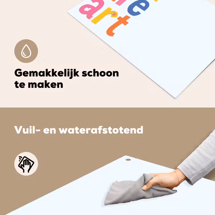 You are art - Kleurrijk - Grafisch Inductie beschemer met haakjes klein -ky-schoon-nl