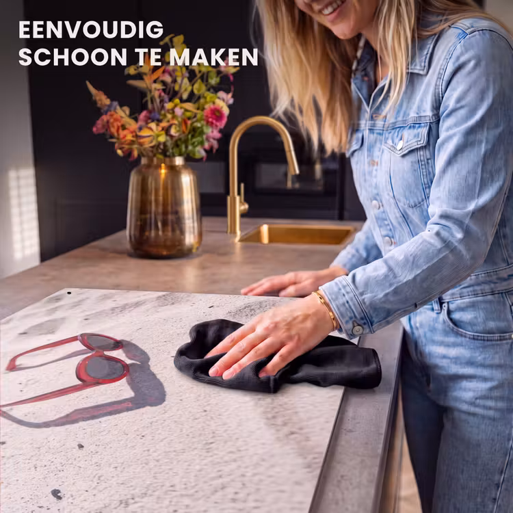 Zonnebril - Strand - Vakantie - Rood Inductie beschemer met haakjes klein -ky-schoon-nl