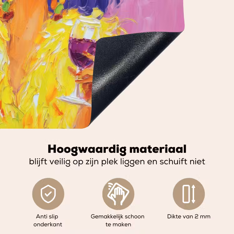 Zonnebril - Vrouw - Jas - Veren Inductie beschemer met haakjes middel -ky-onderkant-nl