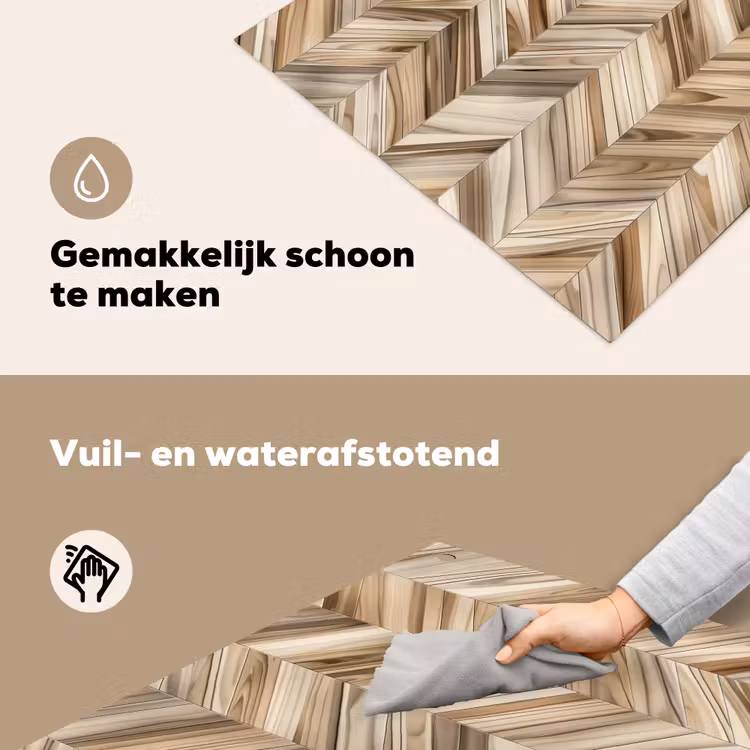 Zonnestraal in Hout Inductie beschemer met haakjes middel -ky-schoon-nl