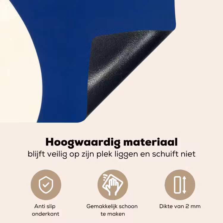 Zwaan - Wit - Snavel - Illustratie Inductie beschemer met haakjes klein -ky-onderkant-nl
