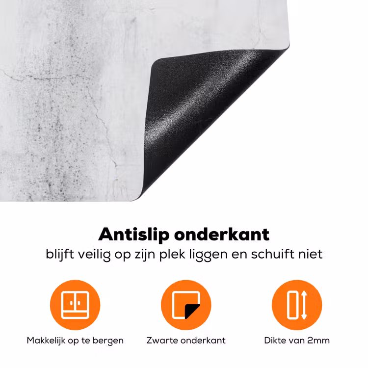Sporen van Verleden Inductie beschermer vinyl 3mm klein -zzzzzzz-td-onderkant