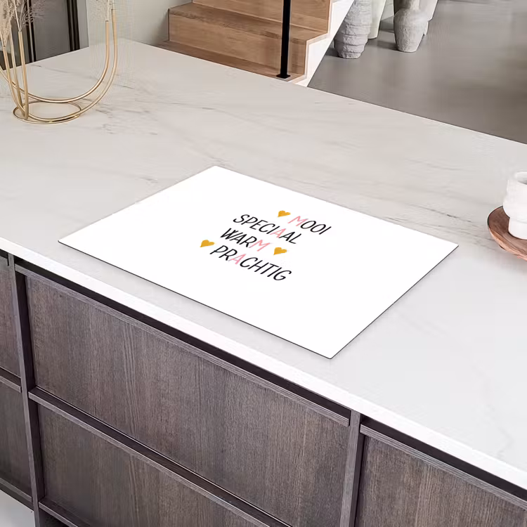 Spreuken - Mama - Quotes Inductie beschermer vinyl 3mm klein -sfeer8