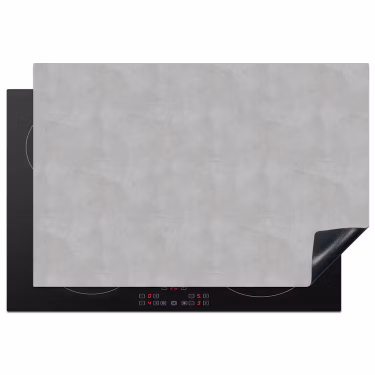 Steen - Patronen - Beton Inductie beschermer vinyl 3mm klein 276 -3d