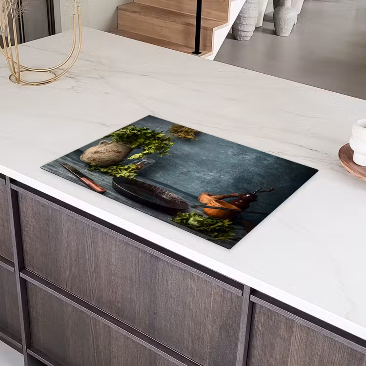 Stilte voor het Koken Inductie beschermer vinyl 3mm klein -sfeer8
