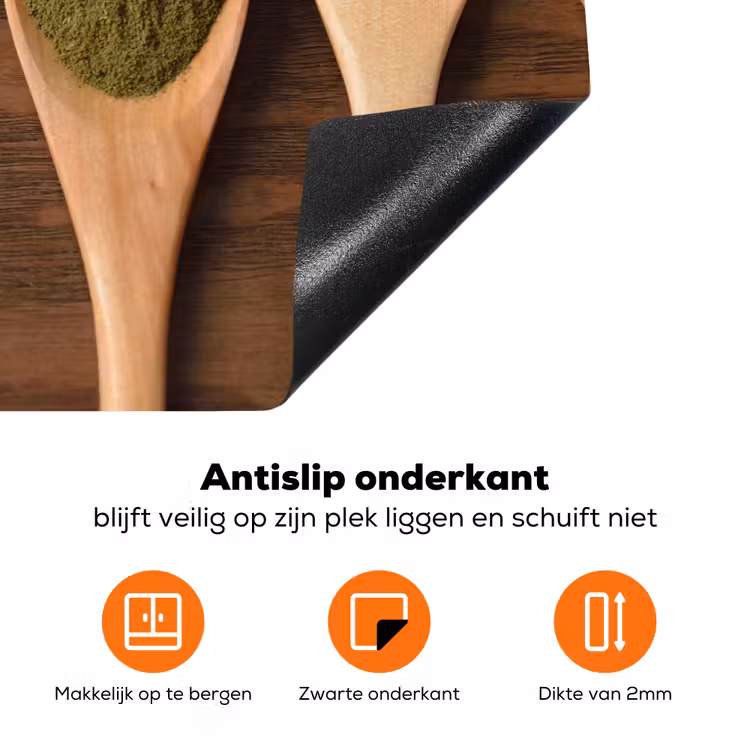 Symmetrie van Smaakmakers Inductie beschermer vinyl 3mm klein -zzzzzzz-td-onderkant