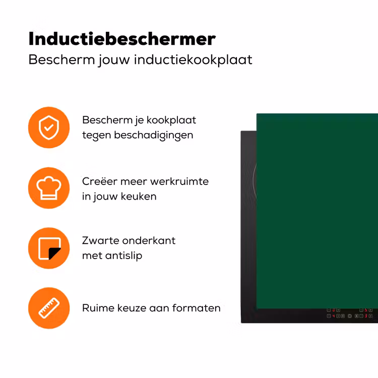 This is art - Schaduw - Roze Inductie beschermer vinyl 3mm klein -zzzzzzz-td-ups