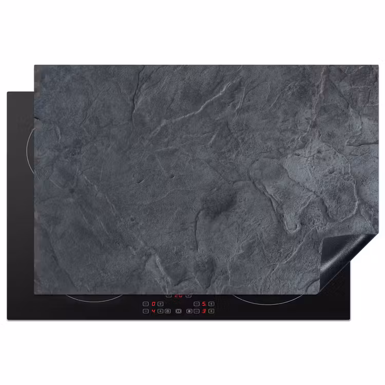 Verweerd Antraciet Canvas Inductie beschermer vinyl 3mm klein -3d